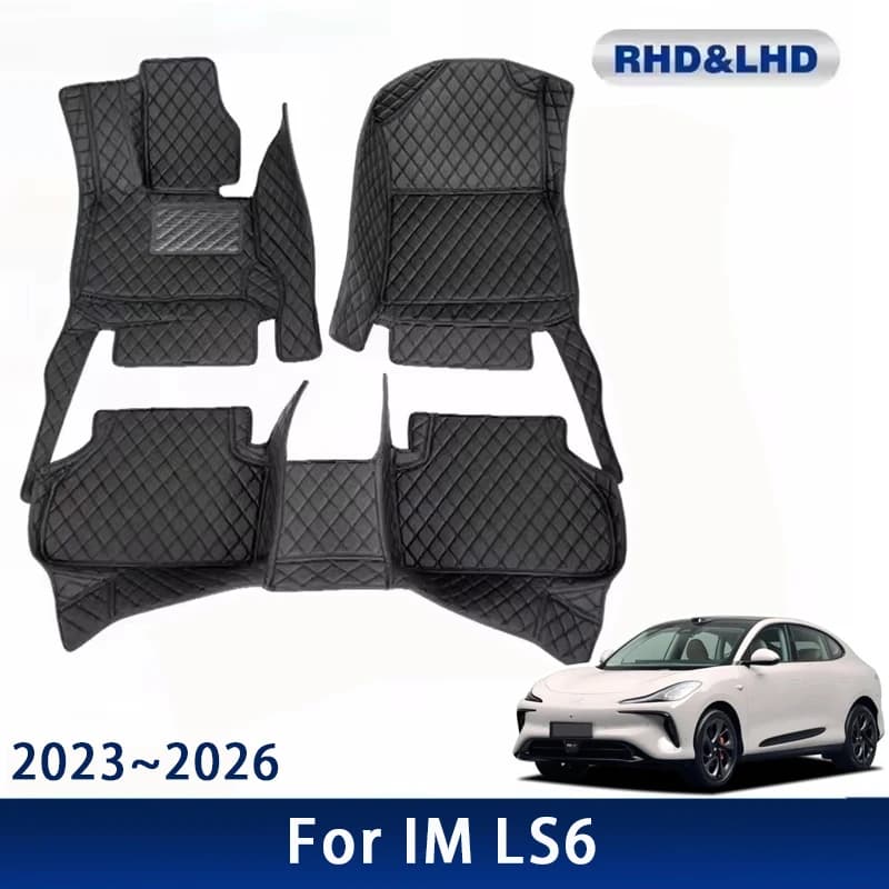 Car Floor Mats For IM LS6 MG IM6 2023 2024 2025 2026 Waterproof Custom Auto Foot Pads Carpet Interior Accessories