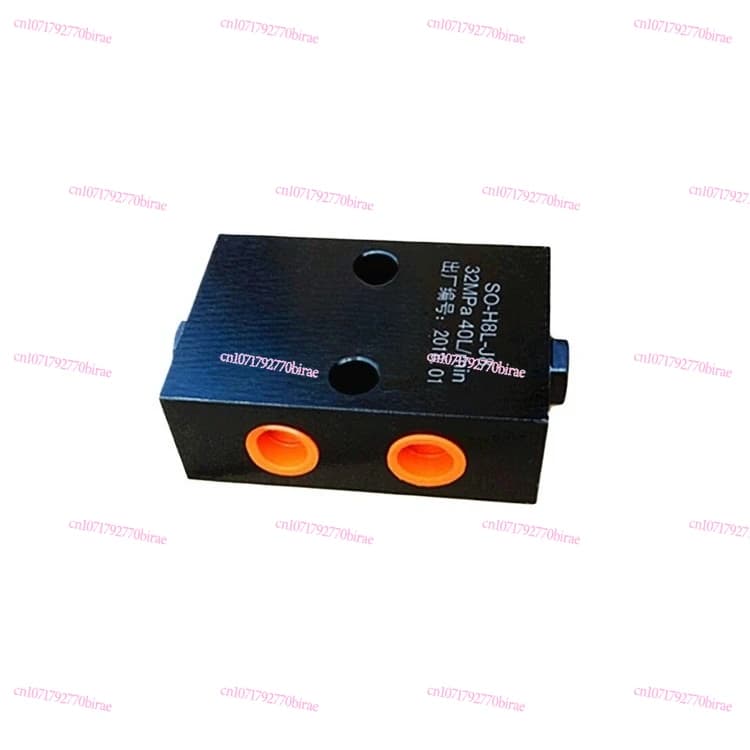 Tubular Hydraulic Lock Bidirectional SO-H8L Cylinder Leg Lifting Platform Pressure Retaining Engineering Crane  Valve
