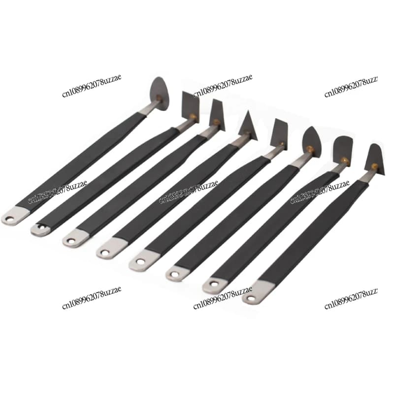 Steel Knife Trimming Tool, Billet Knife Eight-piece Set, Clay Plastic Trimming Knife, Wear-resistant Superhard Alloy Set Tool