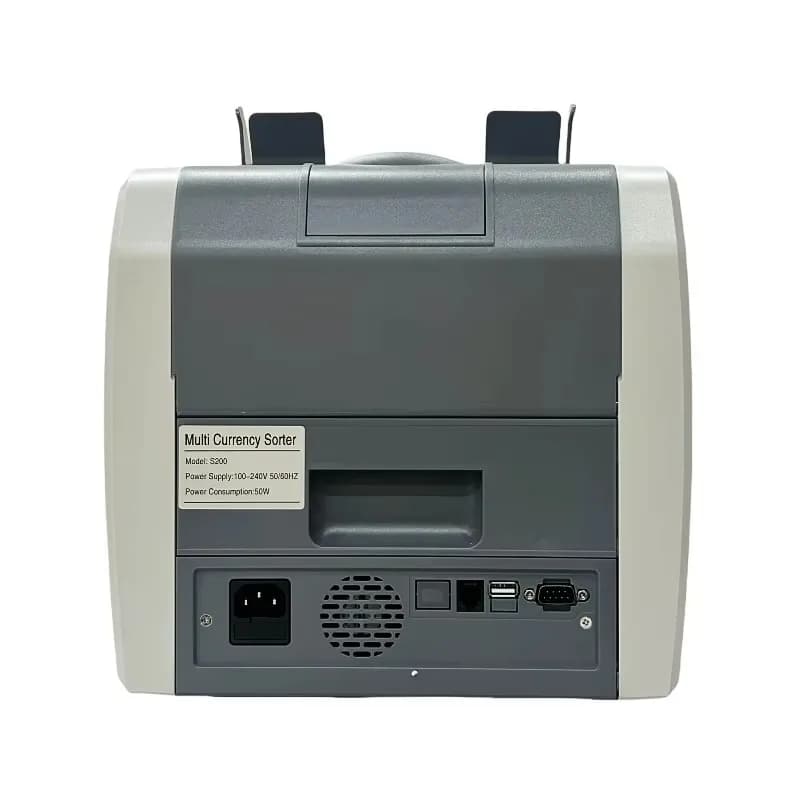 2025 Latest Money Counter with Printer Fast Multi-Currency Mixed Value 2 CIS Detection TFT Display Advanced Fraud Prevention