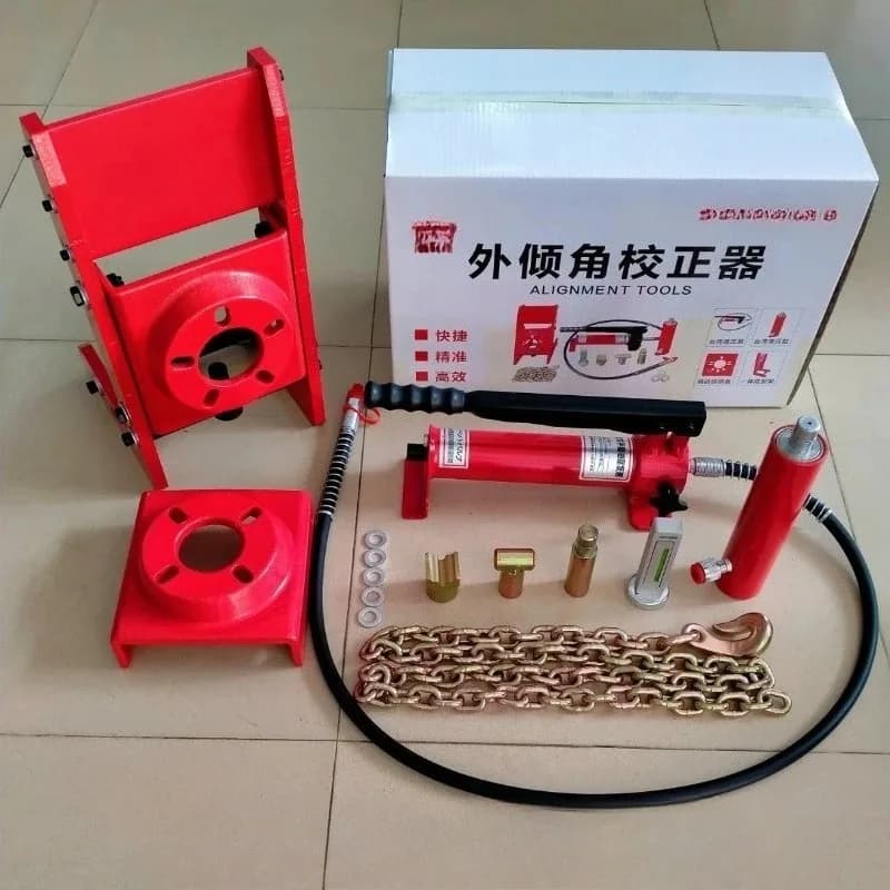 Four-wheel positioning camber corrector Eight-hole no-dismantling two-piece traditional hybrid horn corrector
