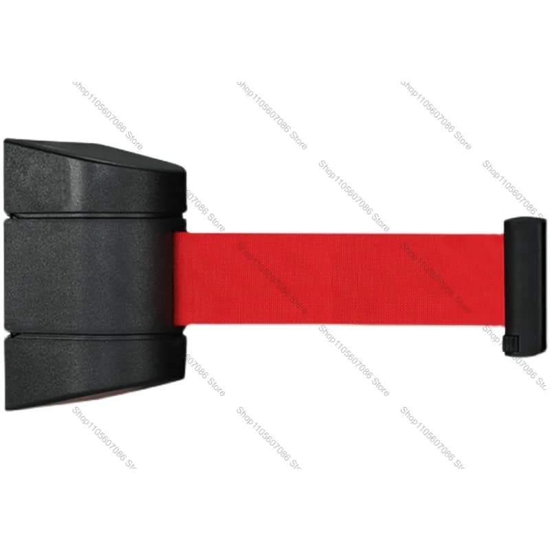 Wall-mounted Isolation Belt, Wall-mounted Telescopic Head, One Meter Line, Safety Belt 2 Meters 5 Meters Guardrail
