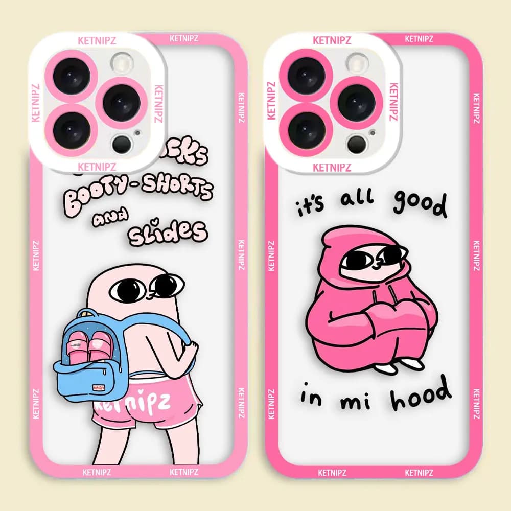 Funny Cartoon Man Cover Clear Phone Case For Redmi Note 15 14 13 12 11 11T 11S 10 9 10S 9S 8 Pro Max Plus Transparent Case Shell