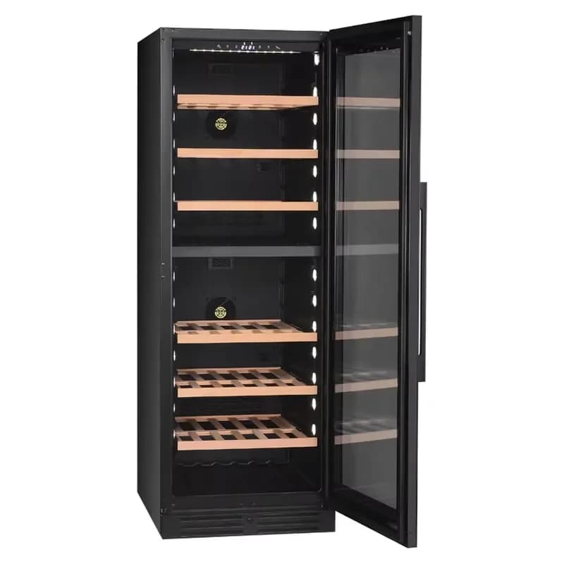 No Noise Household 220 Volt Compressor Wine Refrigerator Bar Accessories Electronic Temperature Metal Wine Rack for Wine