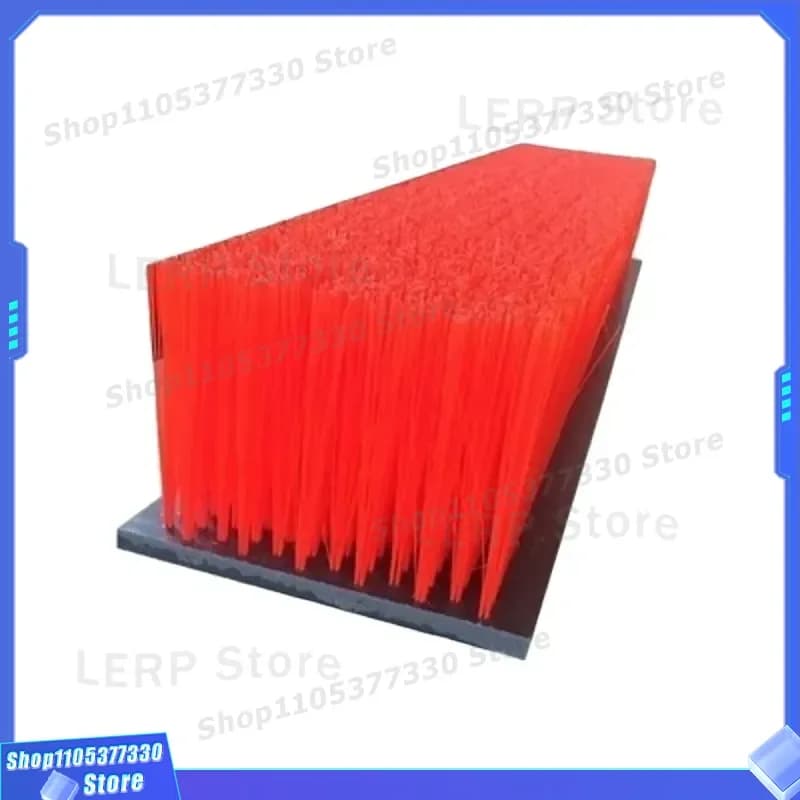 White PVC Slat Nylon Brush for Boot Cleaning Long Strip Flat Design Heavy Duty Shoe Scrubber Durable Outdoor Mud Remover Tool