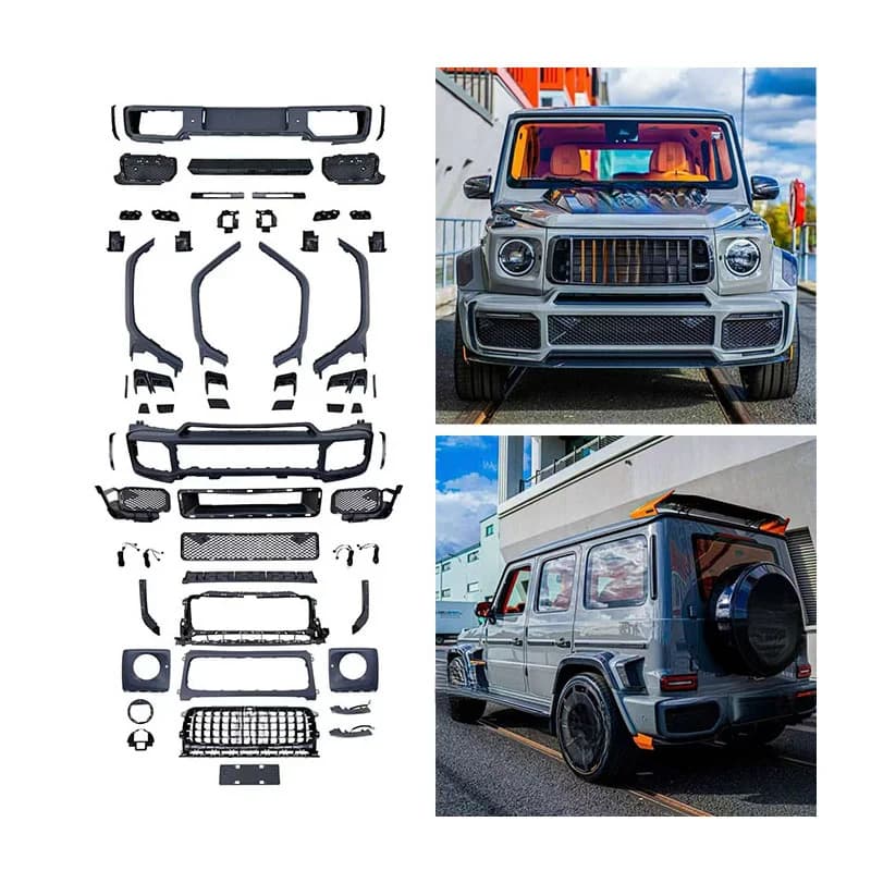 High Quality Dry Carbon Fiber G800 G900 Style Body Kit For G Class W464 2019-2024 Exterior Tuning Parts