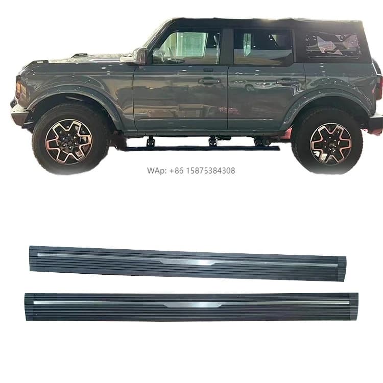 Spedking 2021 2022 High Quality Auto Body Kit Electric Side Step Running Board for Bronco Side Step