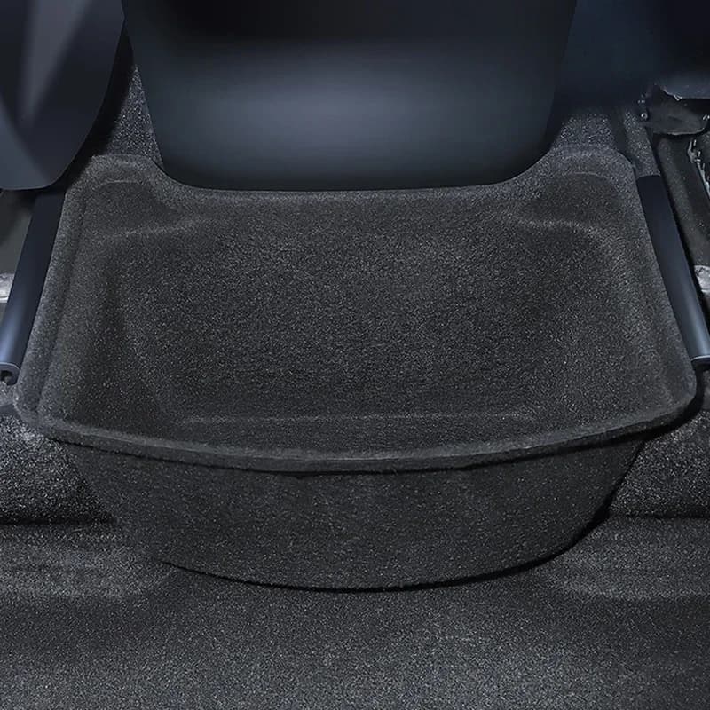Rear Center Console Organizer Tray For Tesla Model 3 Model Y Flocking For Tesla Model3 Storage Box ModelY Case Accessories
