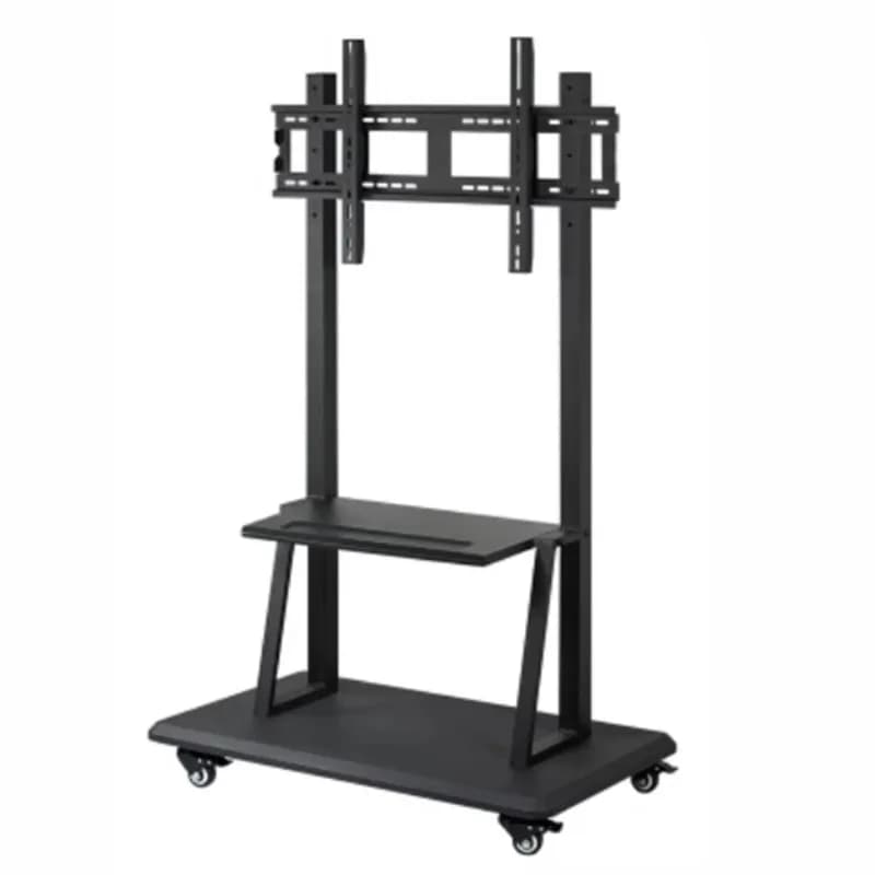 2026 Good Price Free Mobile TV Interactive Display Cart Standing Television Bracket Height Adjustable TVs  Stand