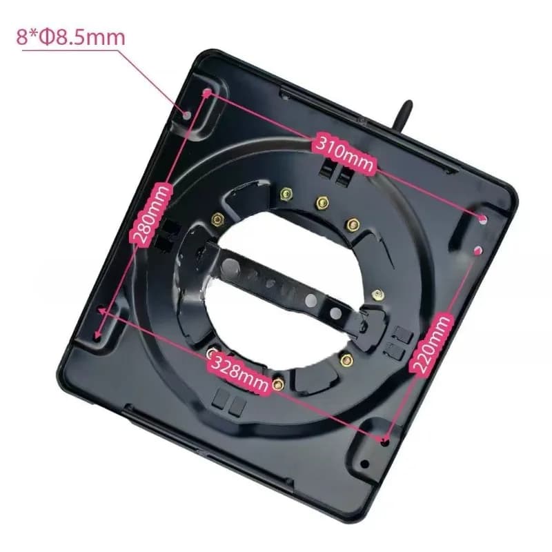 Car Seat 360-degree Rotating Chassis, Seat Rotating Mechanism Device, RV Seat Modification Accessories