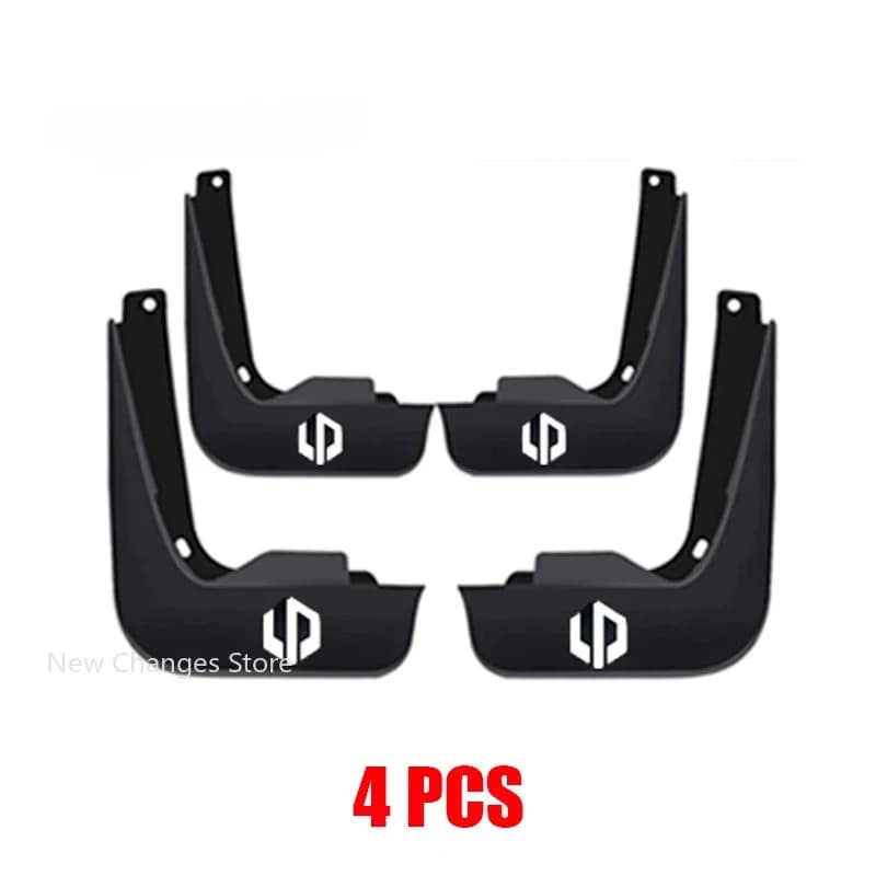 Car Styling For Leapmotor T03 2023 - 2026 ABS Car Mud Flaps Splash Guard Mudguards MudFlaps Front Rear Fender Accessories