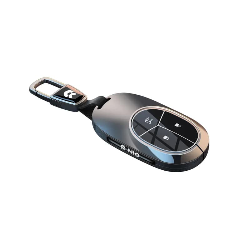 Premium Zinc Alloy Key Cover Case for NIO ES6/ET5T/EC6/ES8/ET7/ES7 (2025) - Protective Key Fob Shell Keychain