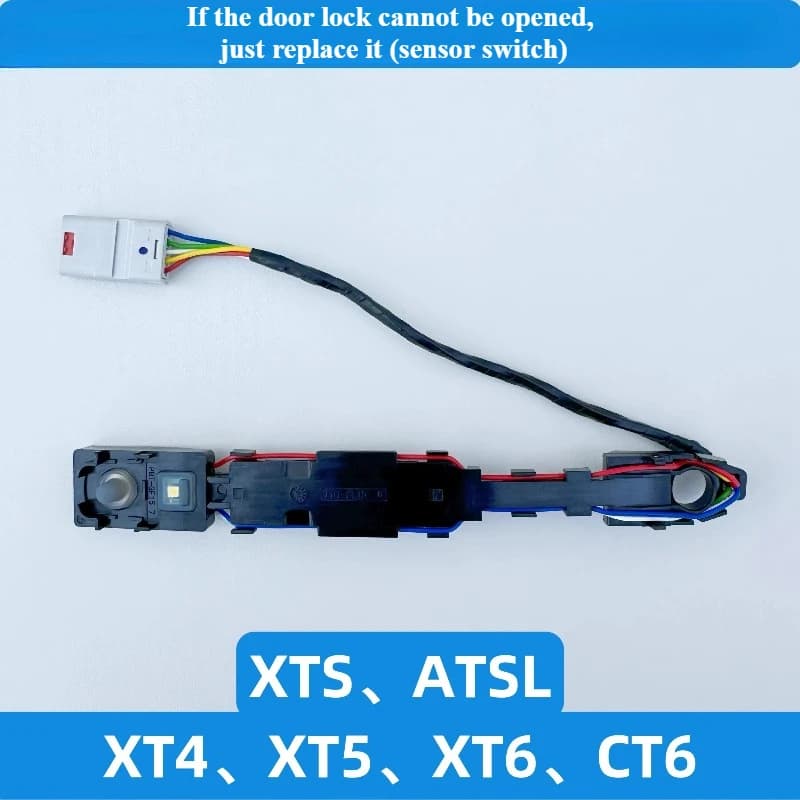 For Cadillac XTS ATSL XT4/5/6 CT6 Front and Rear Door Pull Handle Chip Sensor Switch Button Auto Parts