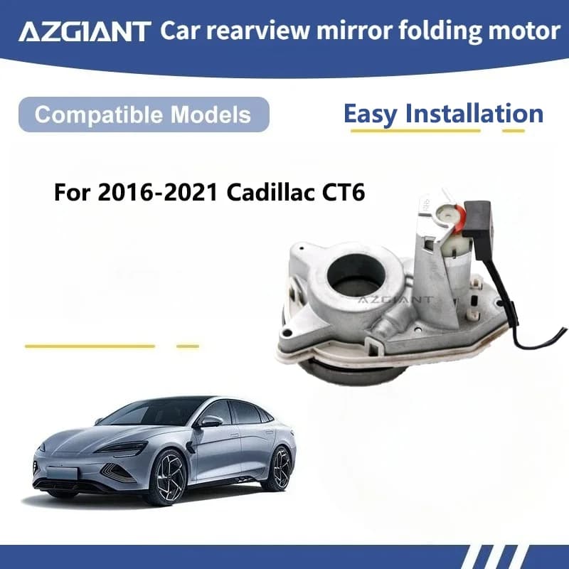 AZGIANT For 2016-2021 Cadillac CT6 Car Wing Mirror Authentic Folding Motor Power Assembly  car gadgets Low Noise R/L