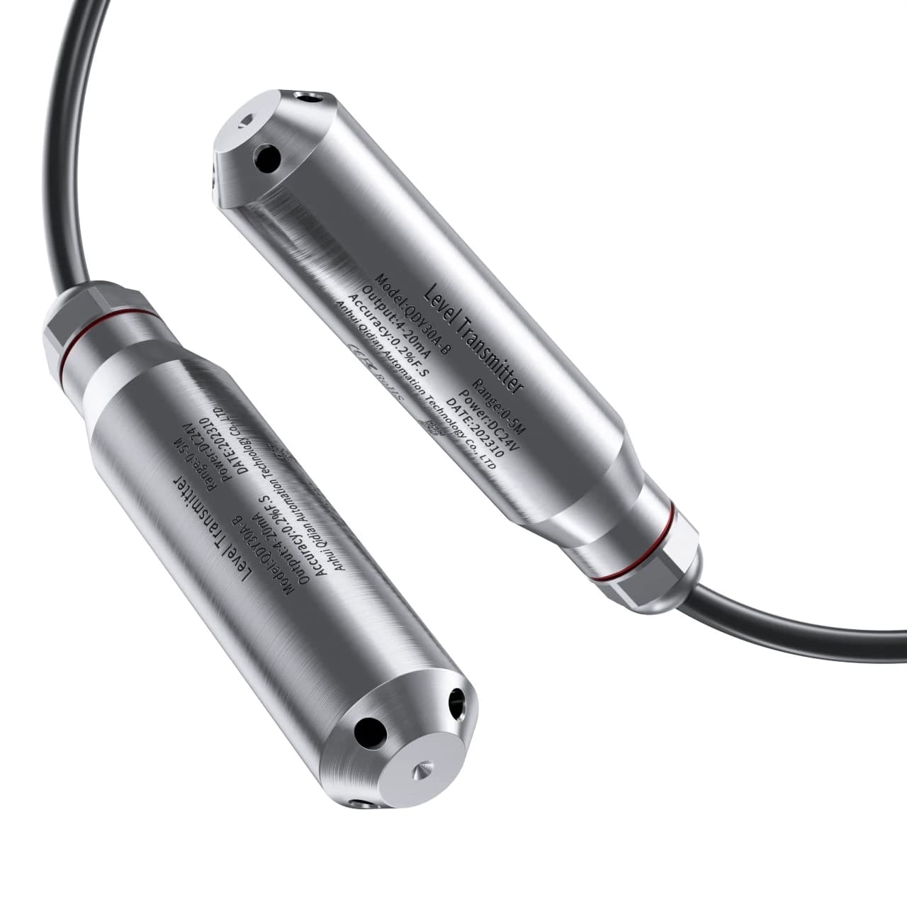 Hydrostatic Water Pressure Level Sensor Probe 4-20mA 0-3.3V Signal Output Liquid Level Transmitter