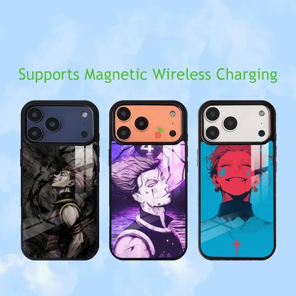 Hunter x Hunter Hisoka  Phone Case For iPhone17,16,15,14,13,12,11 Plus,Pro Allows magnetic wireless charging