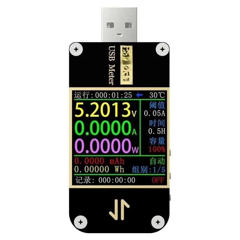 USB voltage ammeter, capacity fast charging protocol tester QC4 + PD3.0 2.0PPS and other fast charging deception