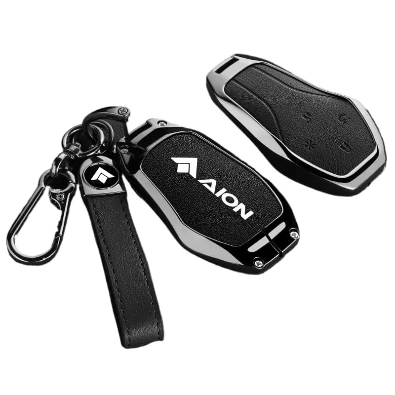 Premium Zinc Alloy Key Cover Case for Hyper GT/Hyper HT (2023) - Protective Key Fob Shell Key Bag Chain