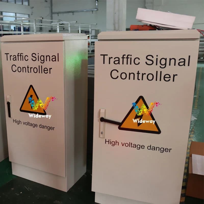 WDM Road Junction 48 Outputs Programable Intelligent Traffic Signal Light Controller