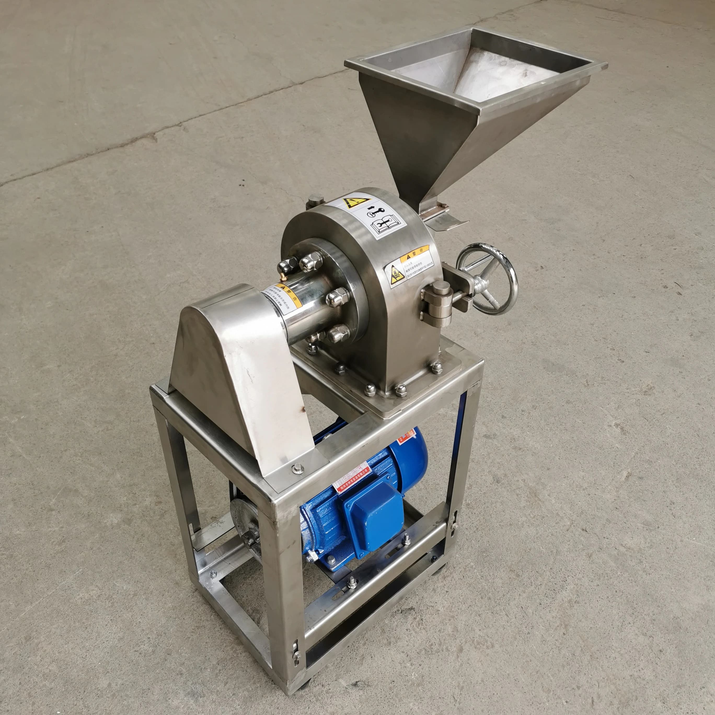 High Capacity Maize Milling Pepper Stainless Steel Grain Mill Powder Grinder Grind Machine