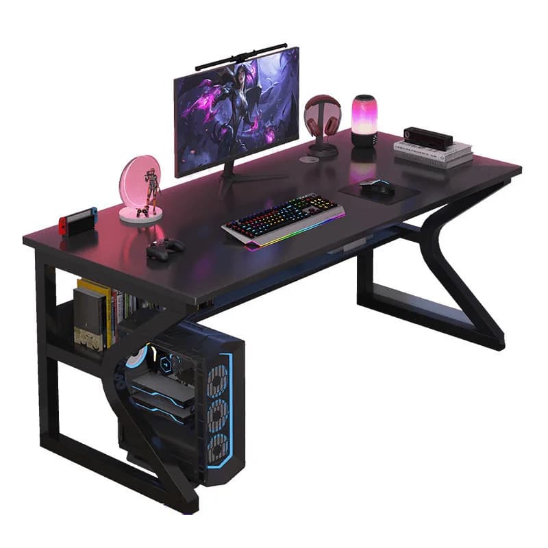 Light luxury computer desktop table household simple modern desk simple e-sports table bedroom student writing desk