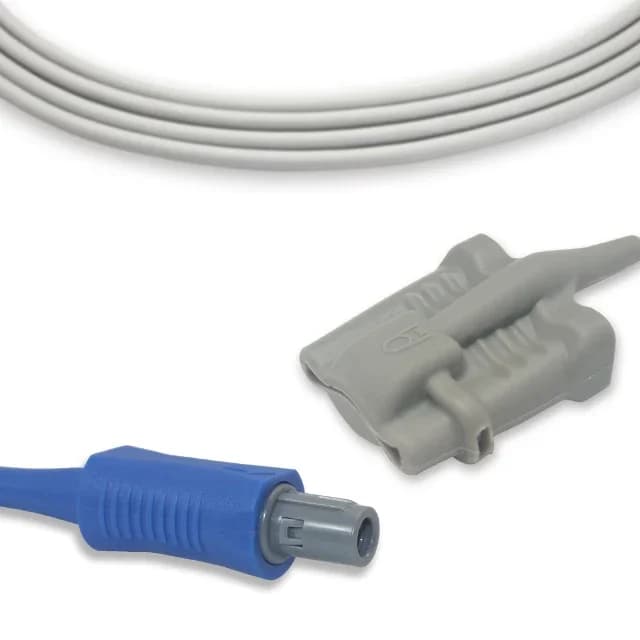 3.0M TPU material Adult/Pedia/Newborn reusable Spo2 sensor, 6 male needles Spo2