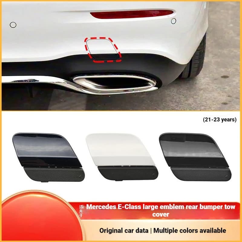 It is suitable for 21-23 years Mercedes-Benz E-Class W213 sports rear bar traction hook cover trailer cover 2138855705