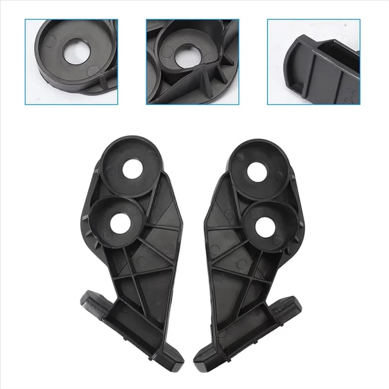 Nuevo soporte de parachoques 51118195295 51118195296 para BMW Serie 3 E46 soporte de fijación soporte de parachoques delantero