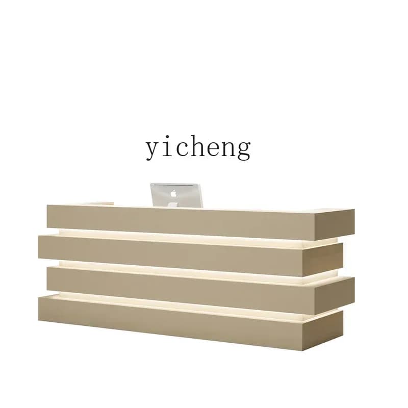 GU-18 Beauty Salon Clothing Store Cashier Counter Commercial Company Simple Hair Salon Creative Reception Desk