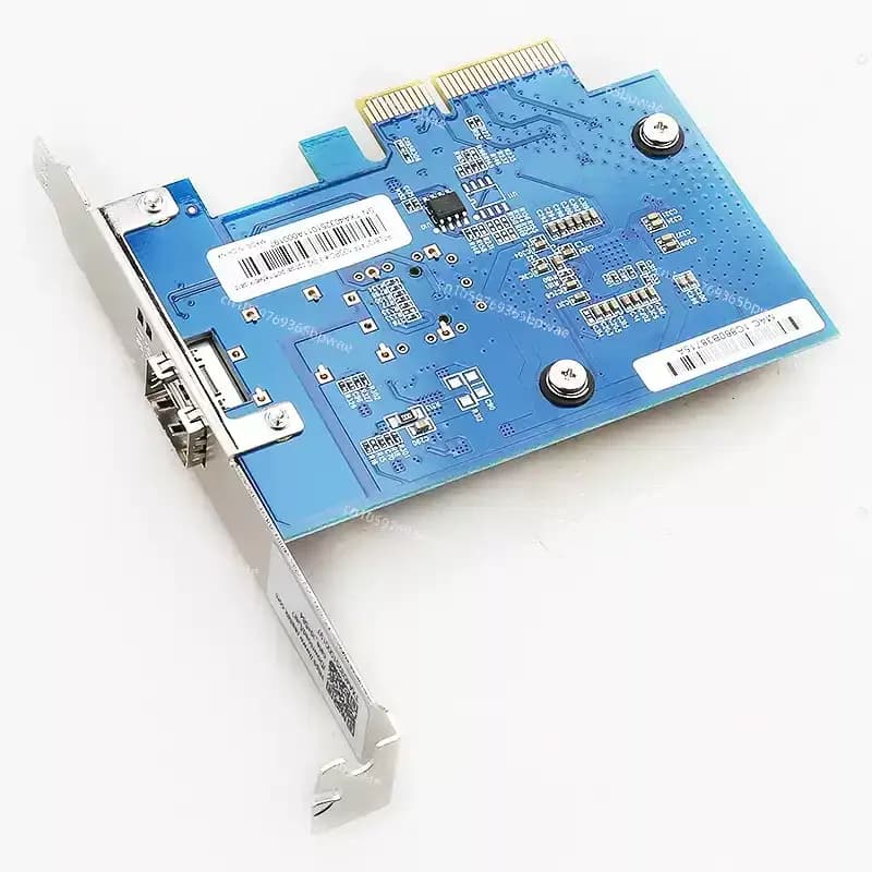 10 Gigabit optical network interface card 10G NIC PCI-E X4 SFP + Server NIC Optical Port Desktop RTL8127