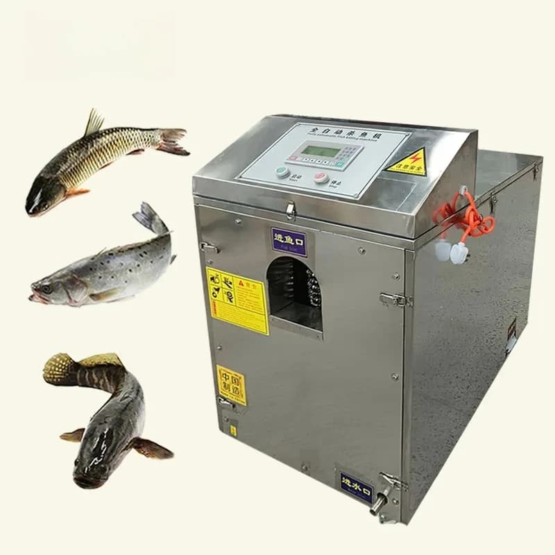 Fish Processing Machinery Automatic Fish Fillet Machine Fish Visceral Cleaning Machine For Sale