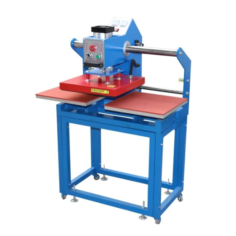 T-shirt heat transfer machine, taekwondo garment transfer printing, 36*60 duplex flat hot stamping, pressure press press