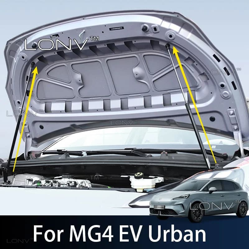 For MG4 EV Urban 2026 2027 Engine Hood Hydraulic Rod Engine Hood Support Rod Compartment HydraulicRod Car Body Kits Accessories