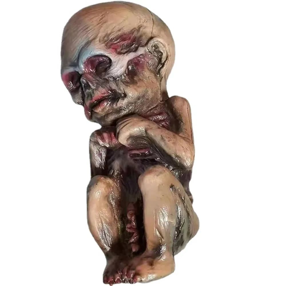 Halloween Doll for Haunted House Adornment, Mummy Doll, Scary Ghost Baby Doll, Zombies Dolls，Resin