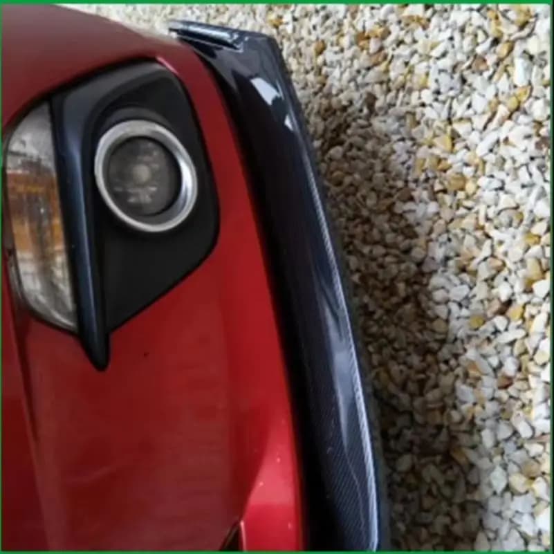 For Mazda 3 Mazda3 2014-2018 Front Bumper Lip Lower Grille Diffuser Protector Plate Spoiler Cover Trim Car Styling
