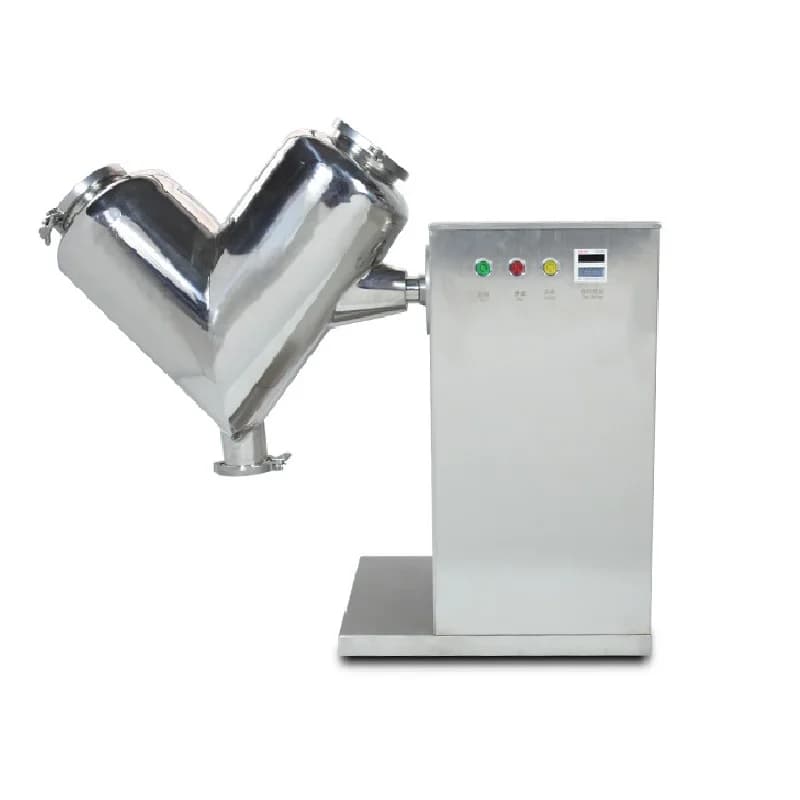 VH-8 Small Single Arm Dry Spice Chemical Powder V Type Mixer