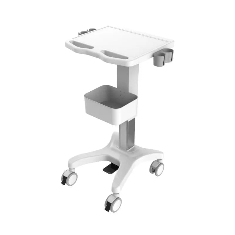 Gas spring lift portable B-ultrasound cart