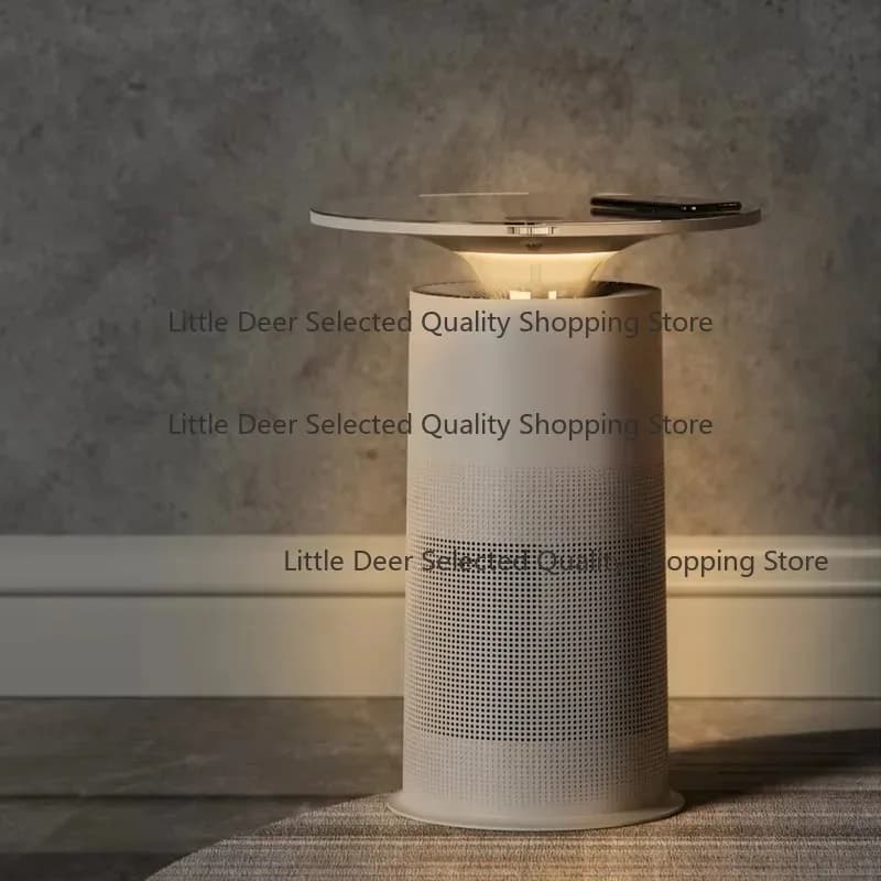 HomeTable Type Colorful Ambient Lighting Air Purifier Filter With Wireless