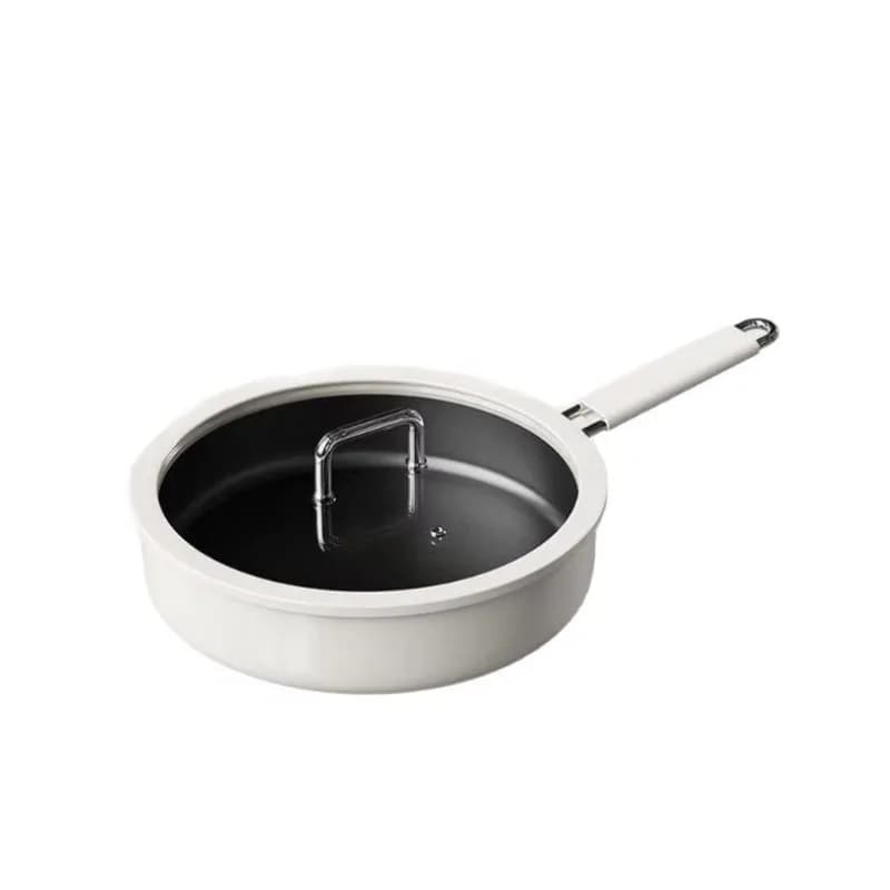 Modern Household Flat Bottom Ceramic Non-Stick Frying Pan Universal Stove Steak Frying Pan