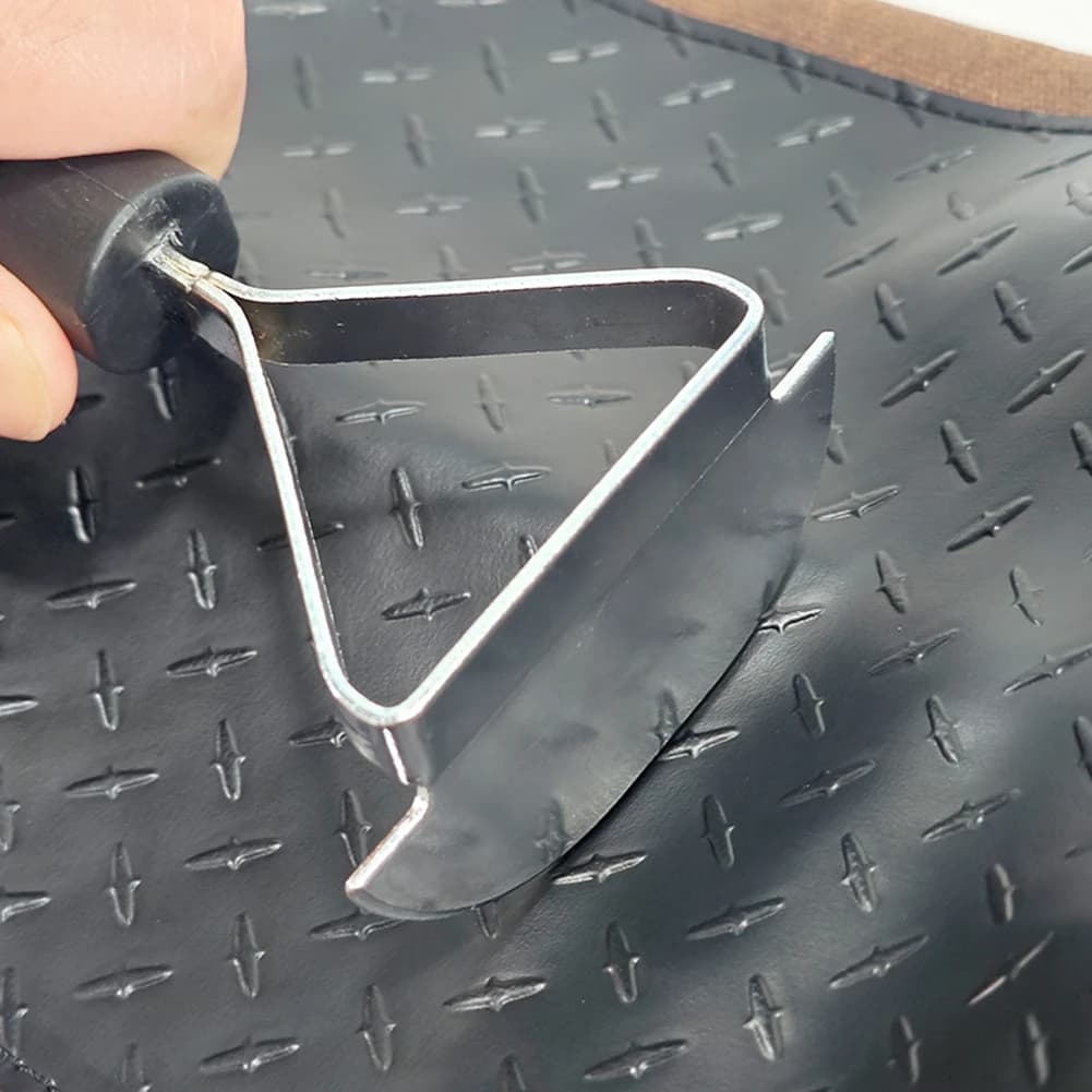 Tire Repair Kit with 4 Tools Including Steel Buffing Wheel and Roller for Efficient Tire Preparation and Patch Sealing