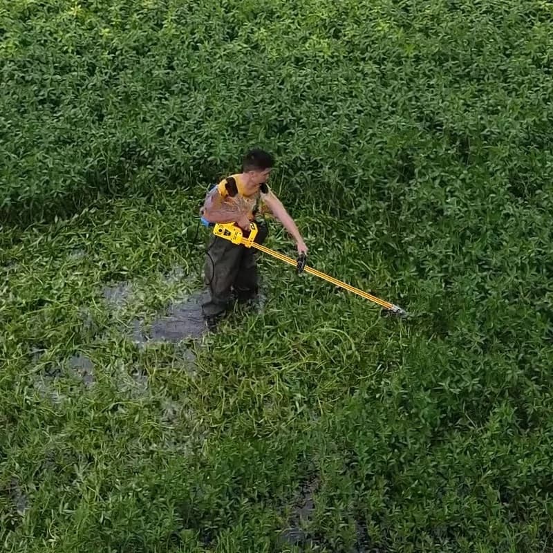 FG JX-1   electric underwater lawn mower fish shrimp crab pond aquaculture rechargeable underwater water grass mower