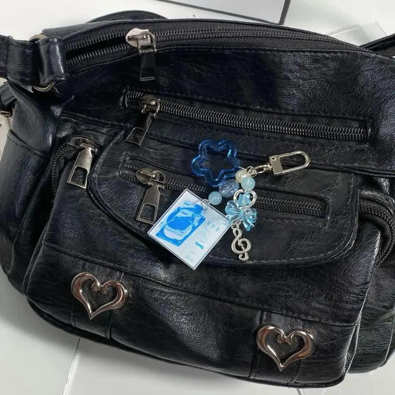 1 Piece Music Album CD Band Keychain Wave To Earth Y2k Style Phone Strap Music Lover Phone Accessory Pendant
