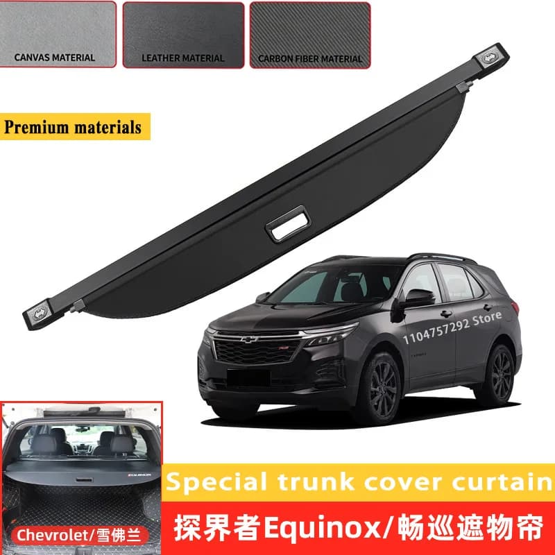 Suitable for Chevrolet Equinox trunk curtain, Menlo trunk cargo cover