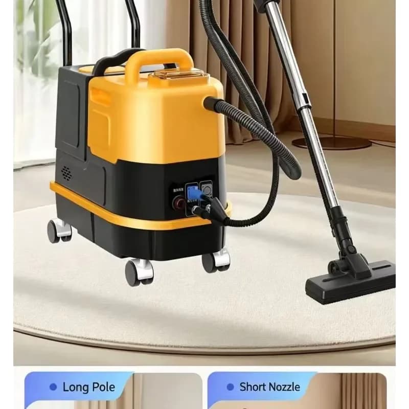 Factory Fabric Steam Cleaning Machine, High Temp Steam Spray Extract Integrated Vacuum Cleaner for Sofa Carpet Curtain