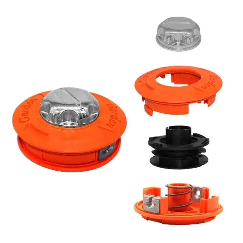 European Size Lawn Head  Mower Head Brush Free Removal Automatic Rope Universal  Mower Accessories  Mowing Head