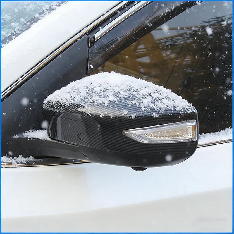 Car Styling For Nissan Sentra 2012-2019 Rearview Mirror Cover Cap Housing Replace Style Trim Style Auto Accessories