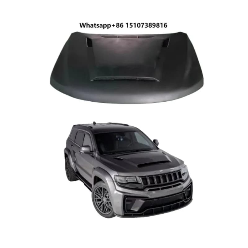 High Quality Hood for 2011-2021 Jep Grand Cherokee SRT Hellcat Hood Bonnet Capot for Classic Auto Parts