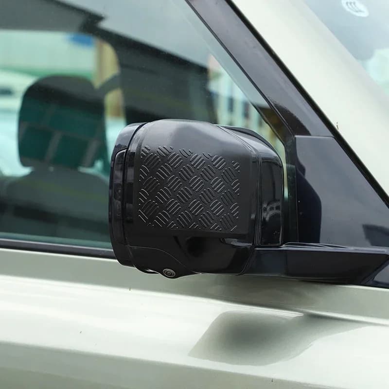 For Land Rover Defender 90 110 130 2020-2024 ABS Black Car Rearview Mirror Protective Case Sticker Car Decoration Accessories