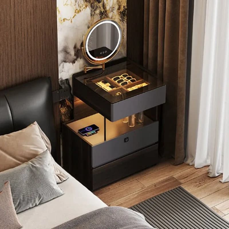 Black Clear Vanity Table Lounge Luxury Nordic Decoration Vintage Dressing Table Professional Vestidores Postmodern Furniture