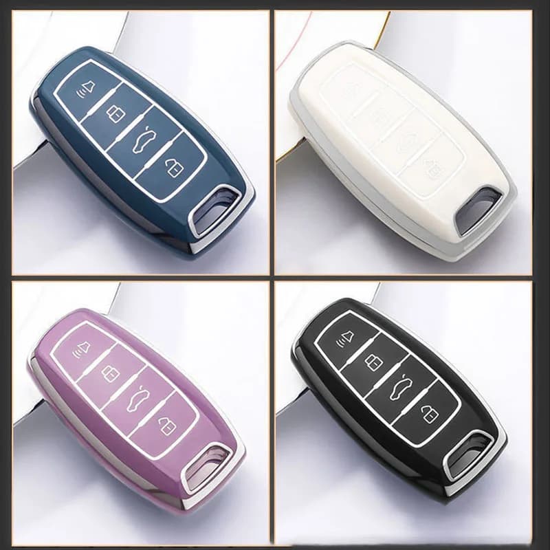 4 Buttons TPU Car Remote Key Case Cover Shell For Great Wall Haval Hover H1 H4 H6 H7 H9 F5 F7 H2S GMW Coupe Keyless Accessories
